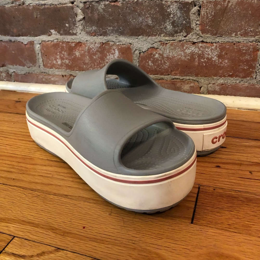 Croc’s Women’s Crocband Platform Slide Sandals